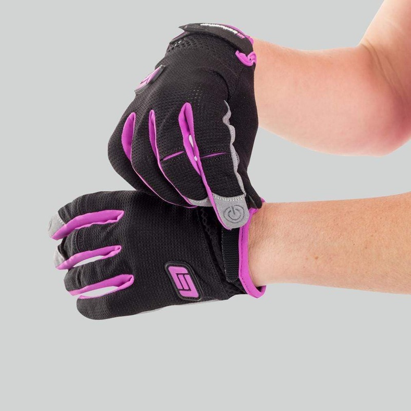 Women’s Direct Dial Bike Gloves – Pink