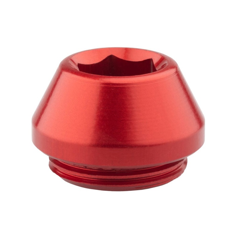 Axle Cap|Aluminum|Black|Red|Classic Purple