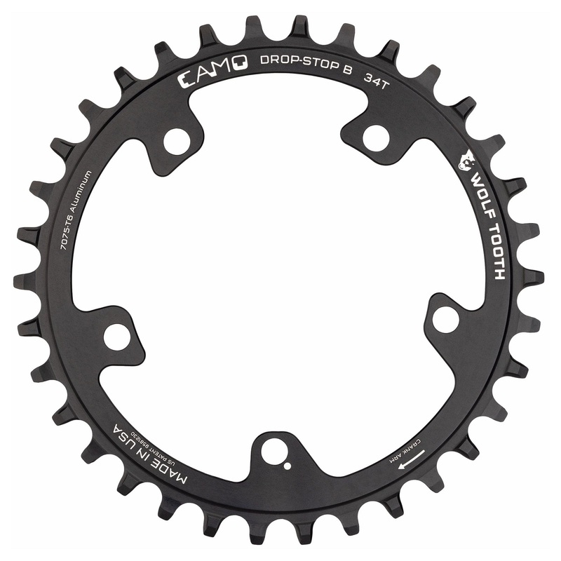 CAMO Aluminum Round Chainring|Drop-Stop B|Drop-Stop ST|28T|30T|32T|34T|36T|38T