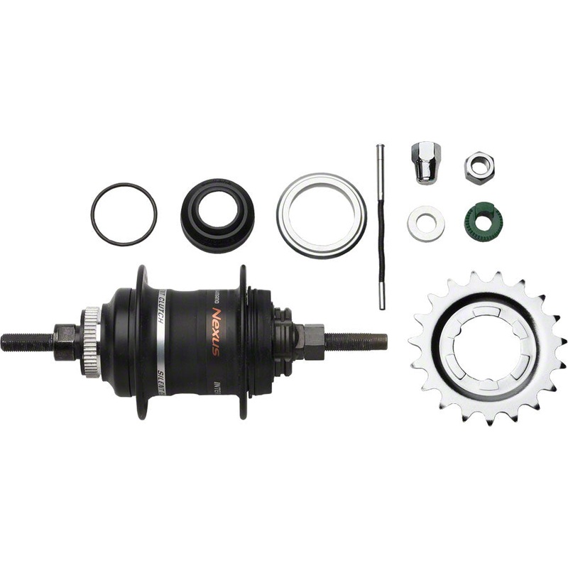Nexus SG-3D55 3-Speed Internally Geared Disc Brake 32h Rear Hub Kit Small Parts Included
