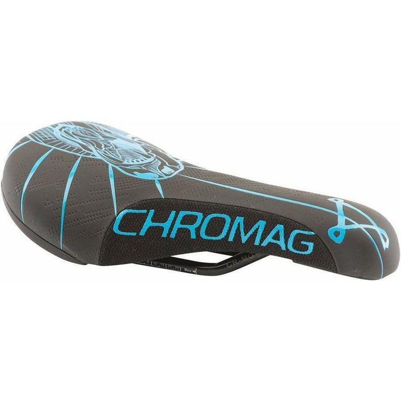 Overture Bike Seat – Chromoly|Black/Blue