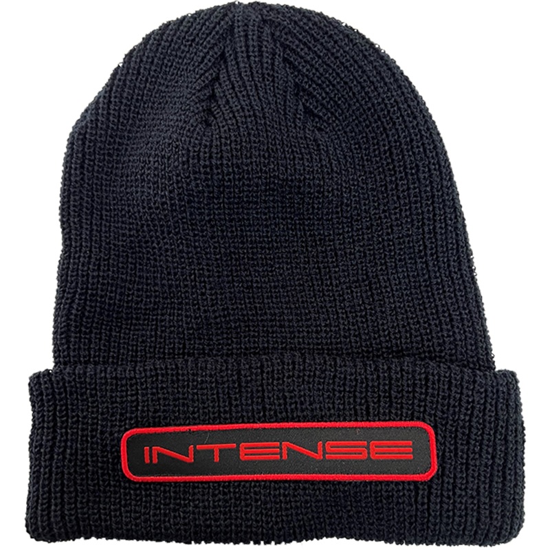 INTENSE Knitted Black Beanie