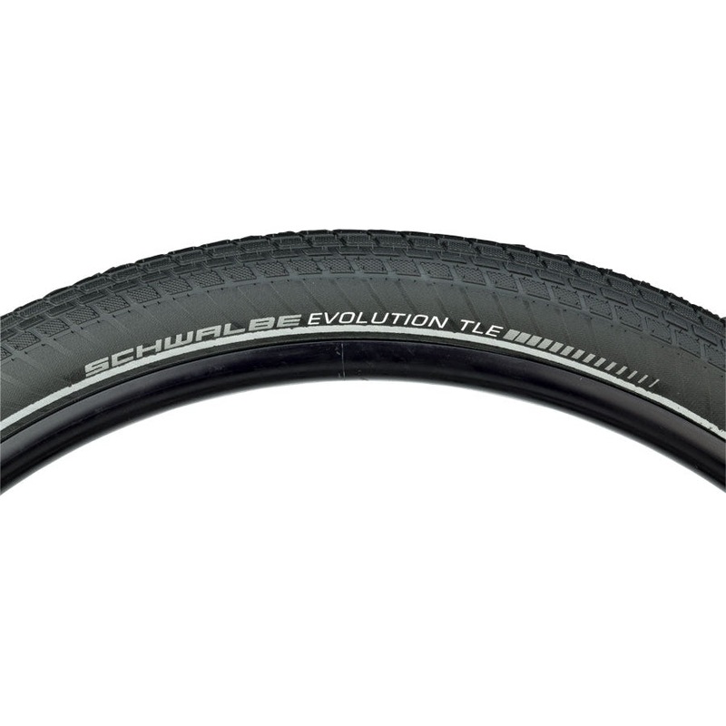 Marathon Almotion Tire – 700 x 38 Clincher Folding BLK/Reflective Evolution Line V-Guard