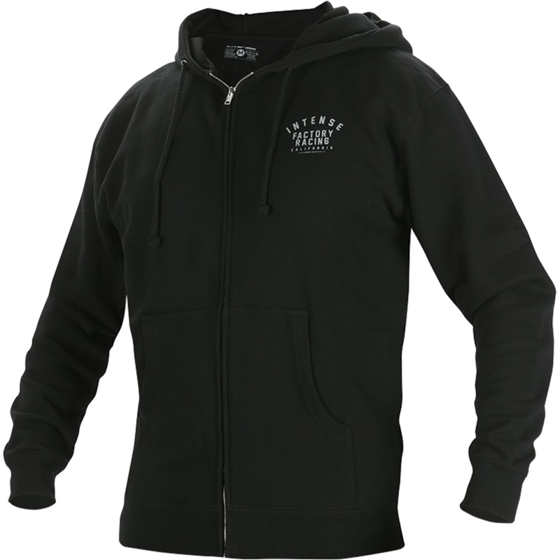 Men’s INTENSE Factory Racing Black Zip-Up Hoodie