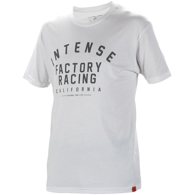 Men’s INTENSE Factory Racing White Tee