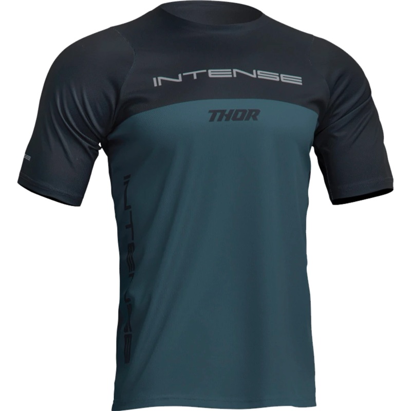 Men’s INTENSE x THOR MTB Assist Censis Teal/Midnight Short Sleeve Jersey