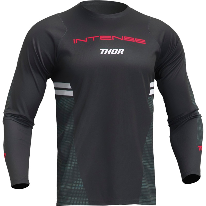 Men’s INTENSE x THOR MTB Black Camo Long Sleeve Jersey – XS & SM