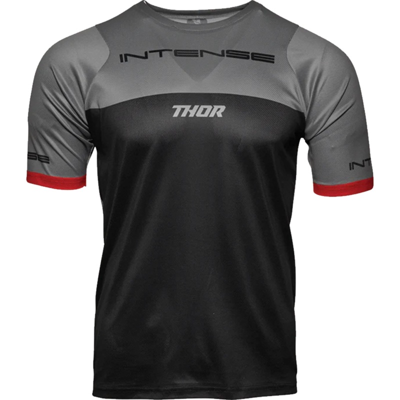 Men’s INTENSE x THOR MTB Grey/ Black Short Sleeve Jersey