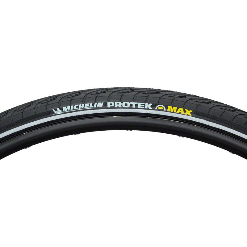 Protek Max Touring-Hybrid Bike Tire, Ebike Tire – 700 x 35, Clincher, Wire, Black