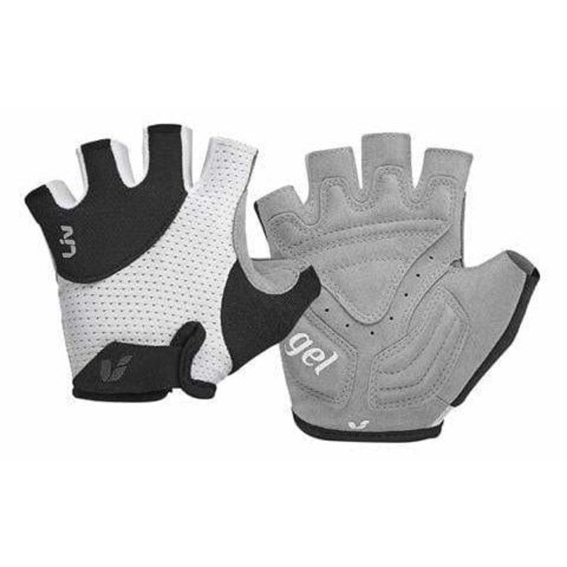 Women’s Passion Short Finger Bike Gloves – White