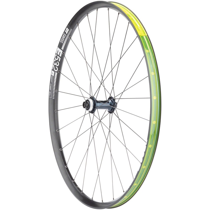 Shimano SLX/DT E532 Front Wheel – 29 15 x 110mm Center-Lock BLK