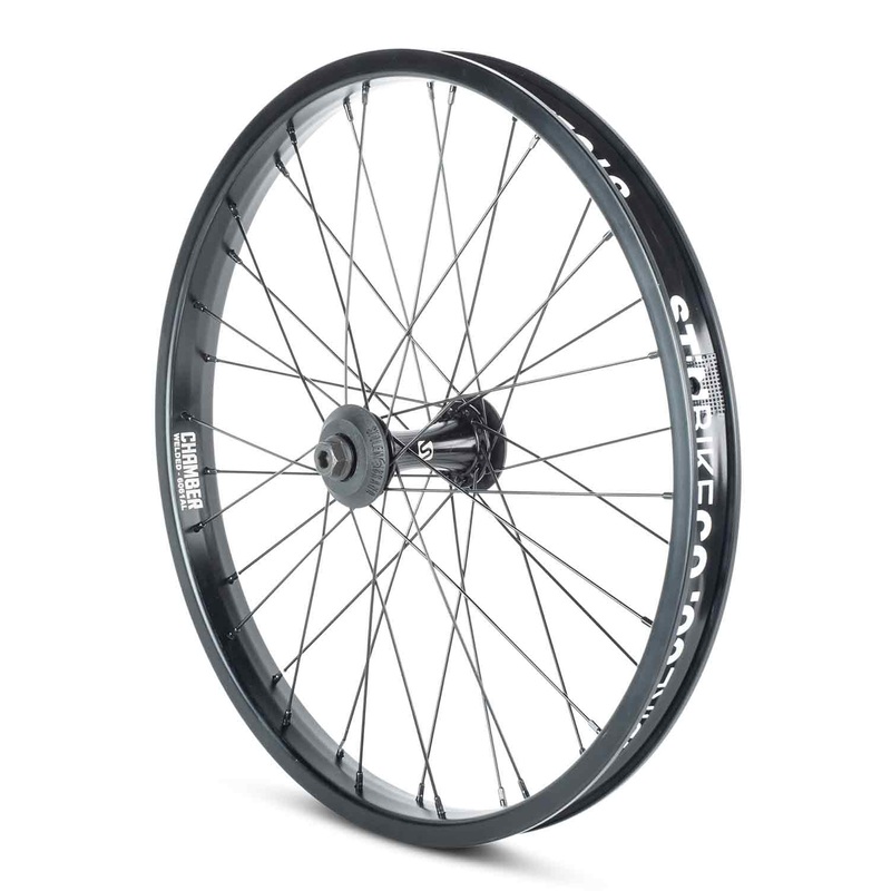 20 RAMPAGE PRO FRONT FEMALE AXLE WHEEL, BLACK