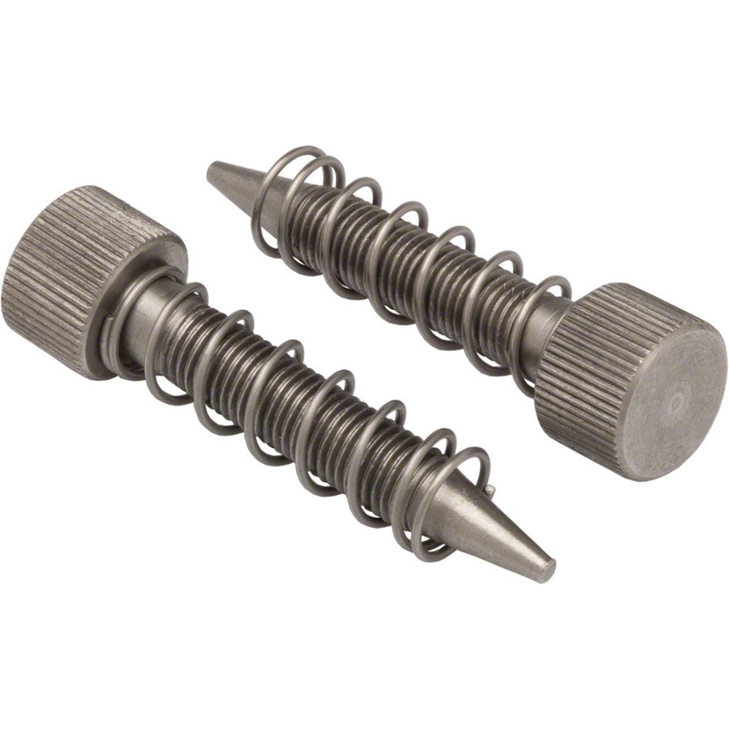 Trailer Hitch Axle Hook Thumbscrews and Springs Pair