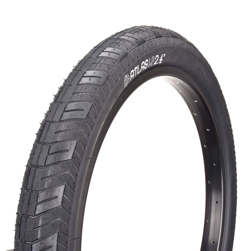 20 ATLAS TIRES|Black w/ Black Wall|20×2.30″|20×2.40″|LP 55-65 PSI|HP 80-110 PSI