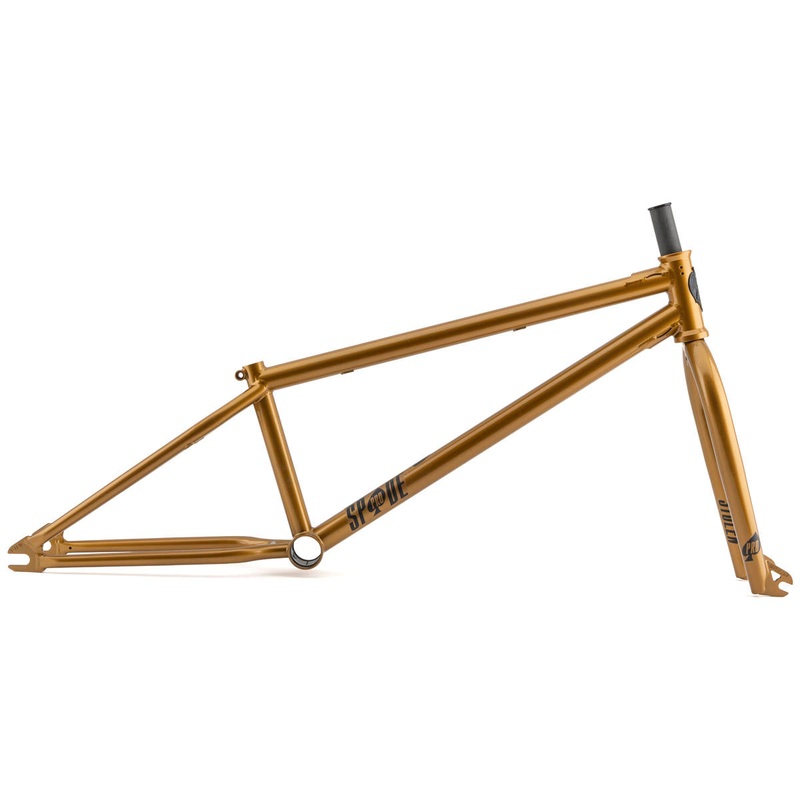 22 SPADE PRO FRAME FRAME & FORK KIT, GOLD