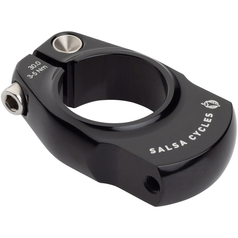 Rack-Lock Seatpost Clamp – 30.0mm Bolt-On Black