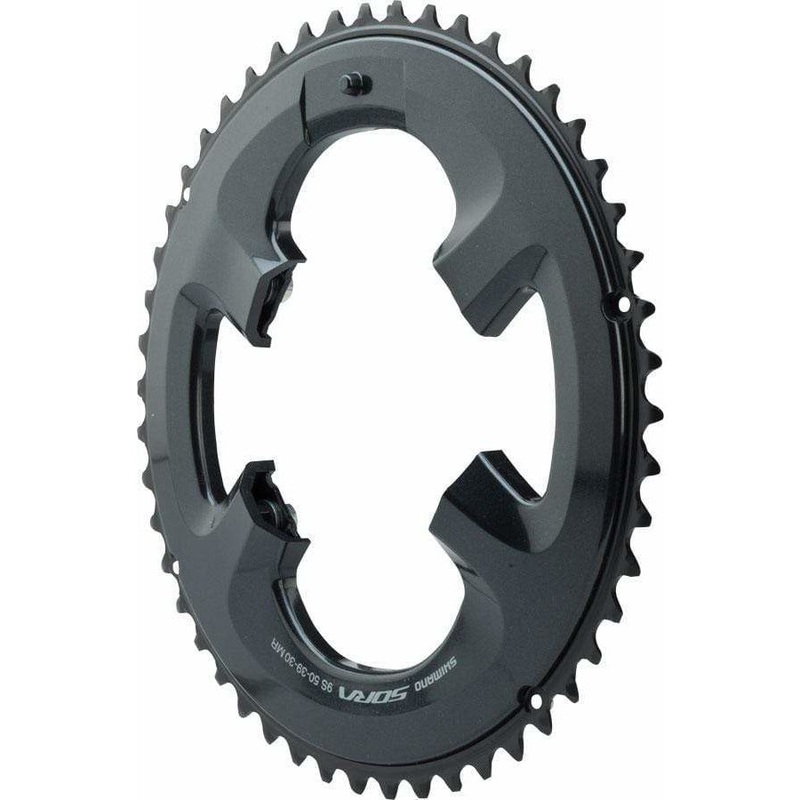 Sora R3030 non-chainring guard model 50t 110mm 9-Speed Outer Chainring BLK