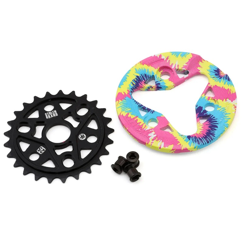 SUMO GUARD SPROCKET|Tie Dye|Black|Polished|Blue|Red|White|25T|28T