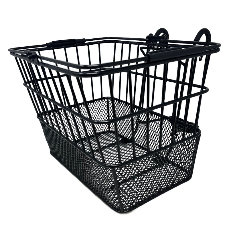 Quick Release Steel Basket|Black|White