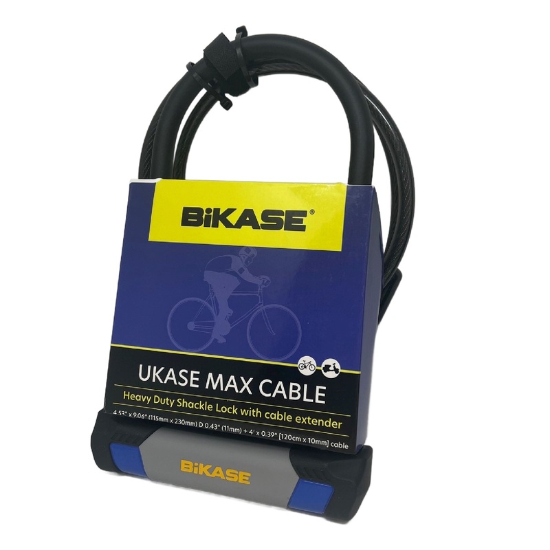 UKASE MAX Cable – Shackle: 4.53 x 9.06 (115mm x 230mm) Dia 0.43 (11mm)  + 4′ x .39 (120cm x 10mm) cable