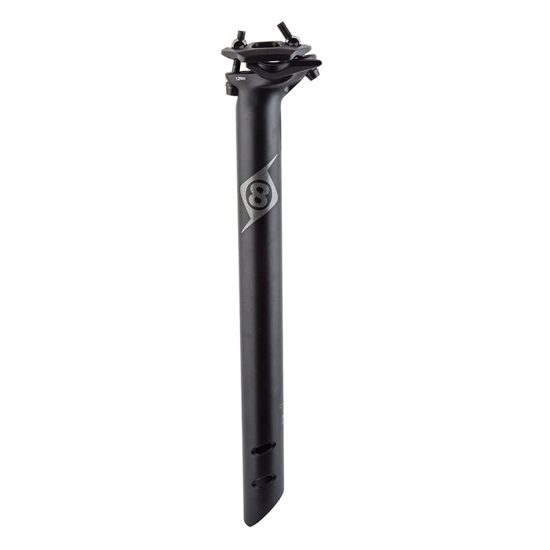 Spire II Seatpost  31.6mm 350mm Black AL6061 15mm