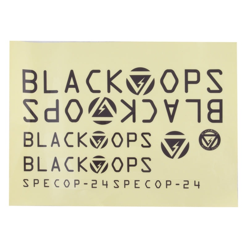 Black ops Sticker Packs 24` Blaze Orange