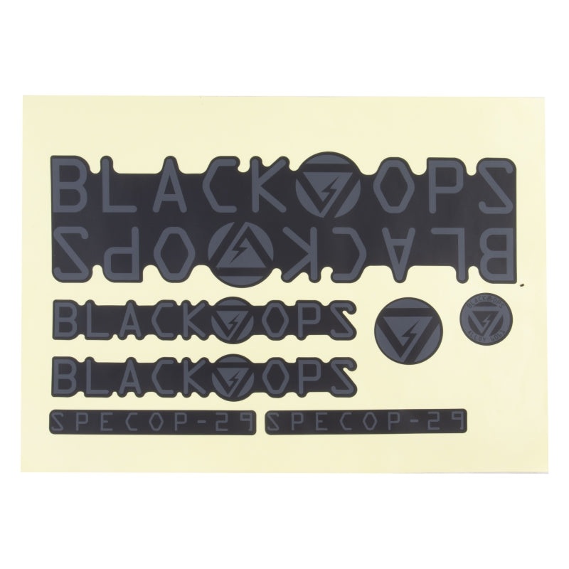 Black ops Sticker Packs 29` Blackout