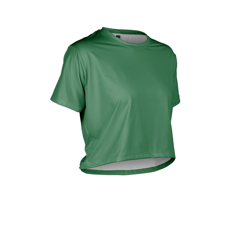 W. CROP TEE – SOLID|MOCHA|BLUE STEEL|COBBLESTONE|ROSEWOOD|CLOUD GREY|CACTUS GREEN|LEMON SORBET|STORM BLUE|BLACK|XSM|SML|MED|LRG|XLG|2XL|3XL