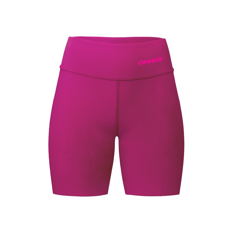 Women’s Hot Pink PRO Seamless Running Shorts