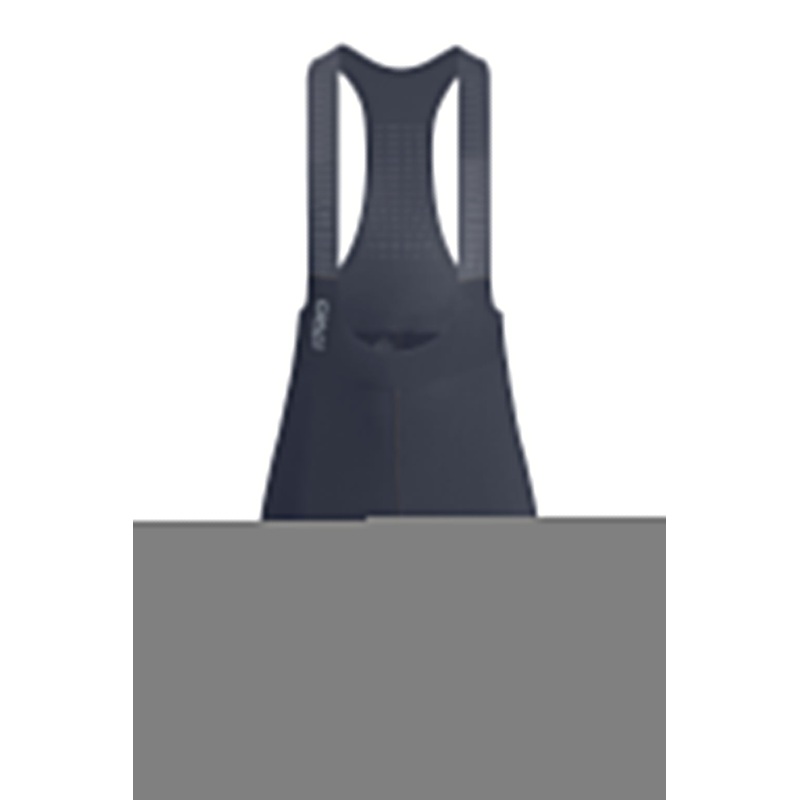 Women’s Seamless Gray Pro Cycling Bib Shorts