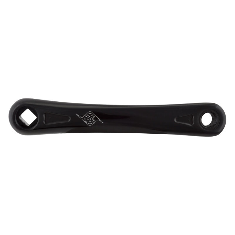 Alloy Left Arm 170mm SQR JIS crankset black