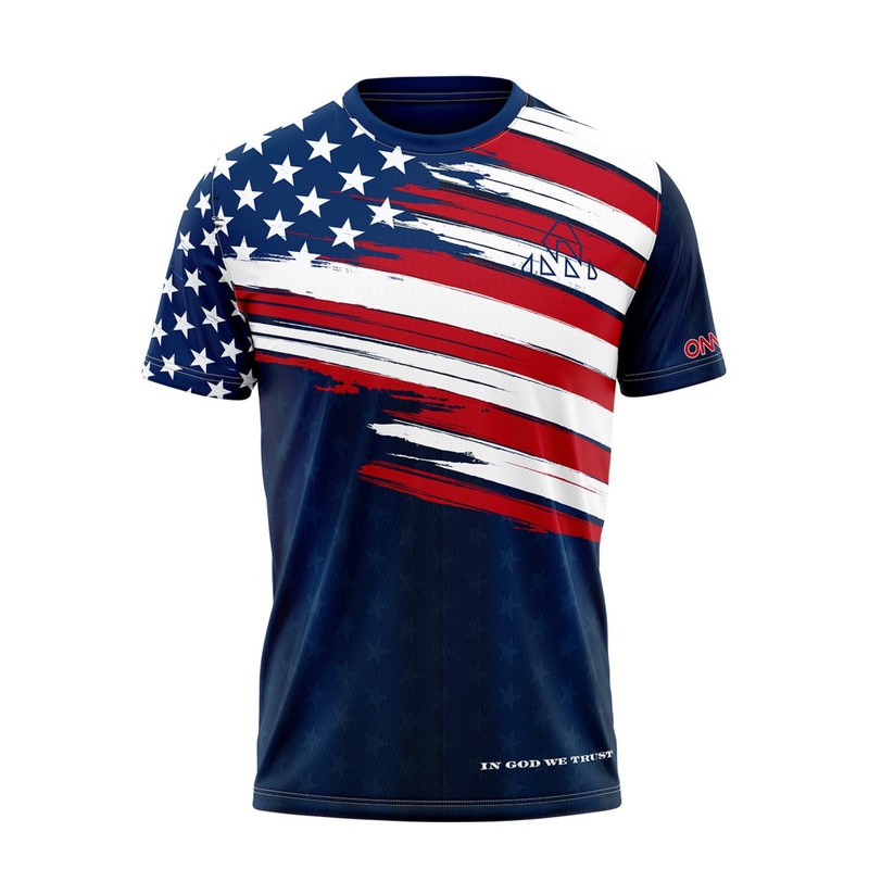 Men’s American Pride Elite Running T-Shirt