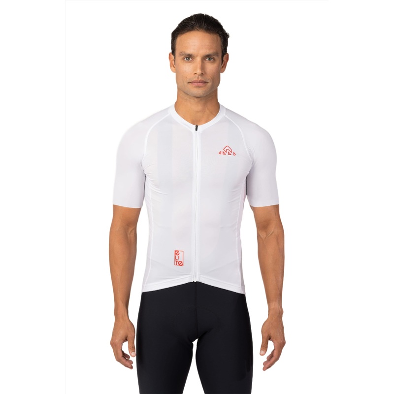 Men’s DNA White Elite Cycling Jersey