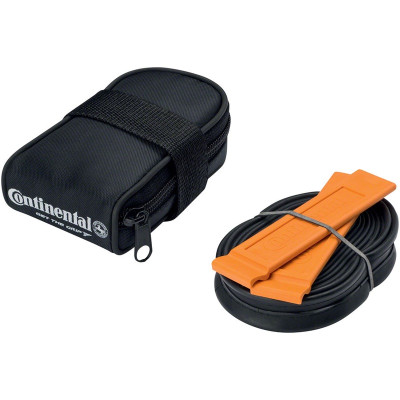 Saddle Bag – Includes 700 x 18-25 Presta Tube 2 Tire Levers BLK