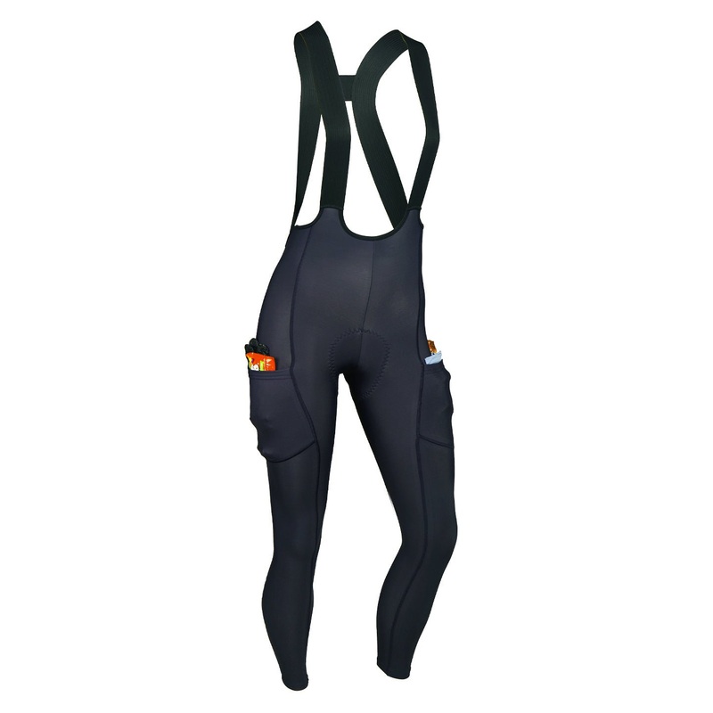 W. ARTICO X CARGO DROP TAIL BIB TIGHT – GUNMETAL BLUE