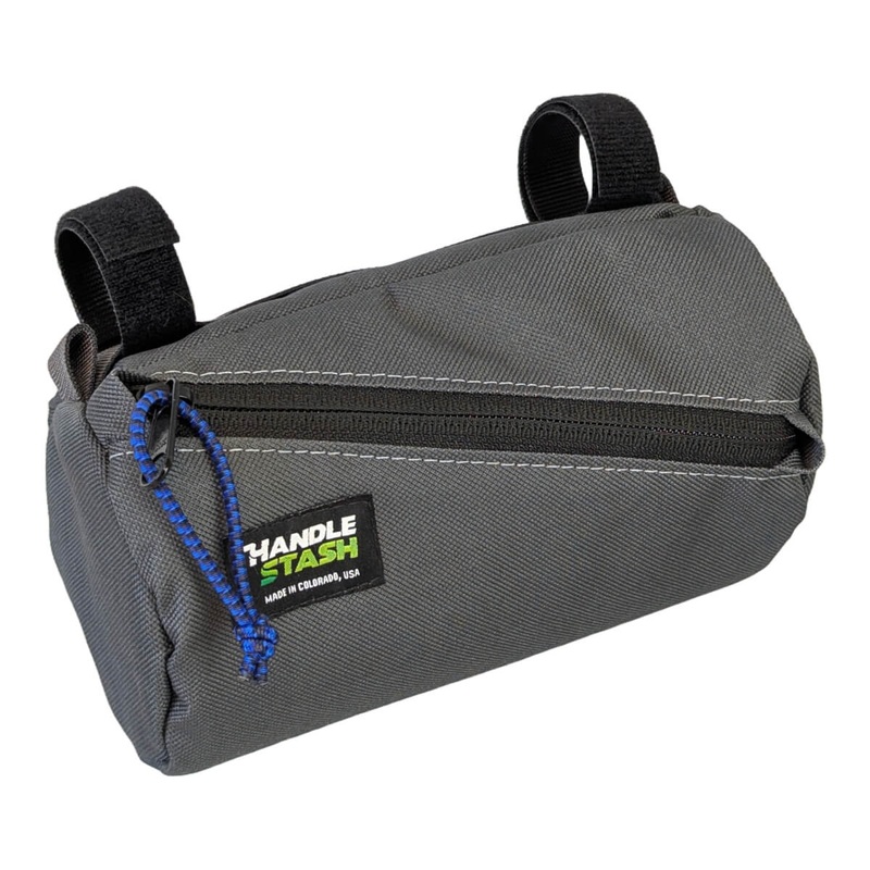 Bar Snack Mini Handlebar Bag – Charcoal Blucifer