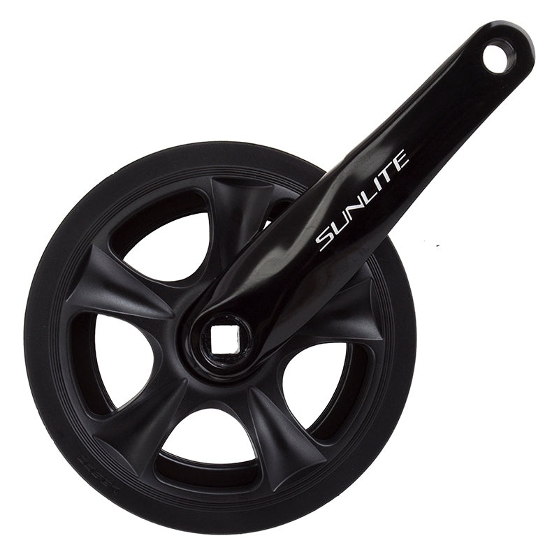 Inner City Single Speed Crank 165×38 118 SQR JIS crankset black