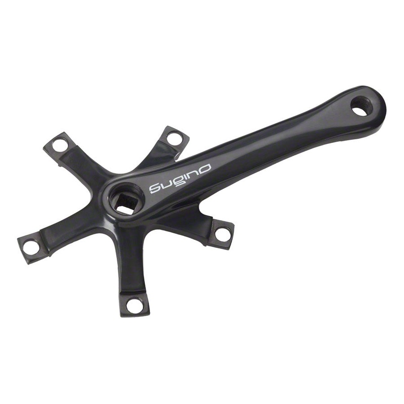 RD2 Crank Arm Set – 175mm Single Speed 130 BCD Square Taper JIS Spindle Interface BLK