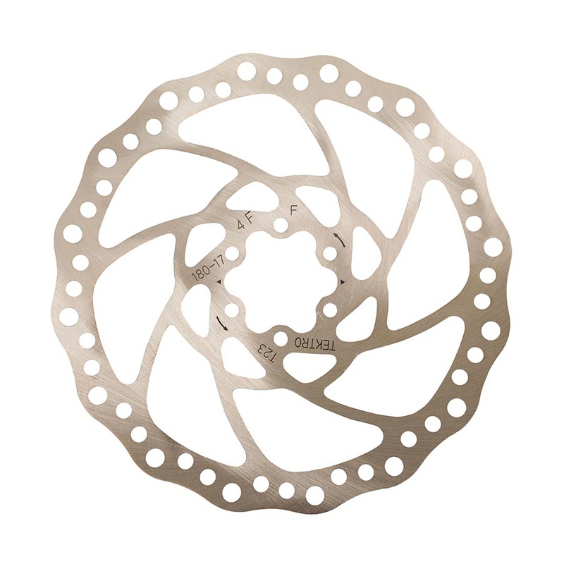 Tektro TR180-17 Disc Brake Rotor – 180mm 6-Bolt 2.3mm Thickness