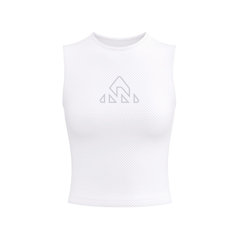 Women’s White Pro Cycling Base Layer