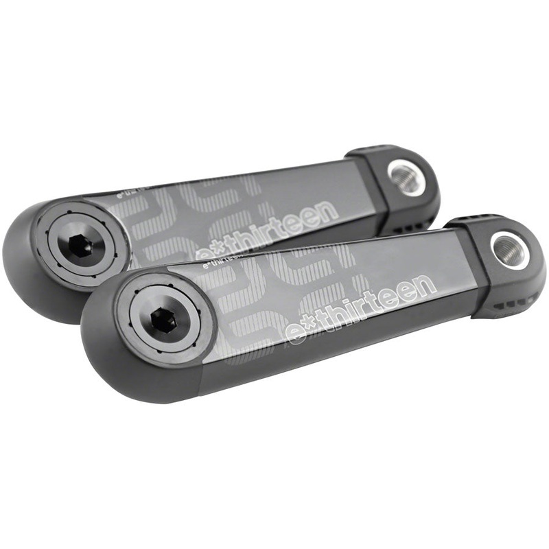 e*spec Race Carbon ebike Crank Arm Set – 165mm Brose S Mag Fazua Ride 50 Self Extractor BLK Carbon Fiber