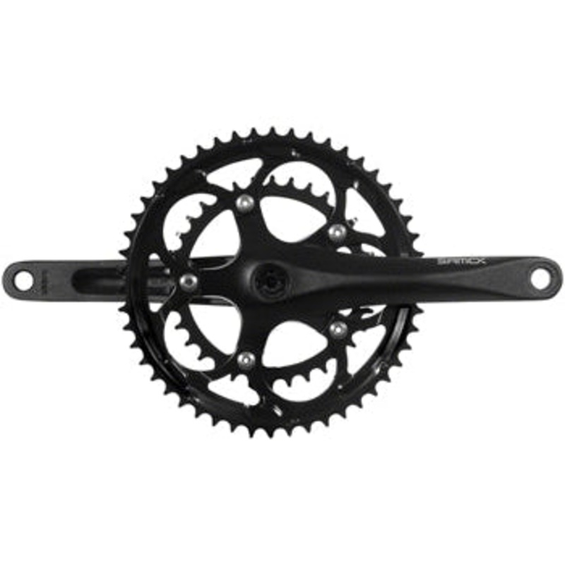 R3s Bicycle Crankset – 175mm, 9-10-Speed, 50/34t, 110 bcd, JIS Square Taper