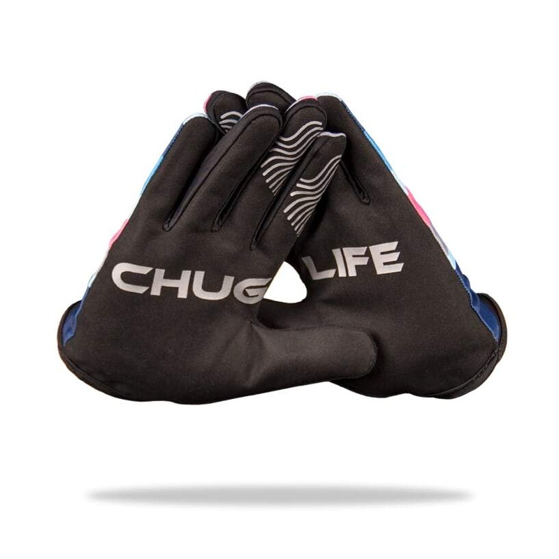 CHUG LIFE MTB Gloves – 4-way stretch, phone swipe, snarky graphics