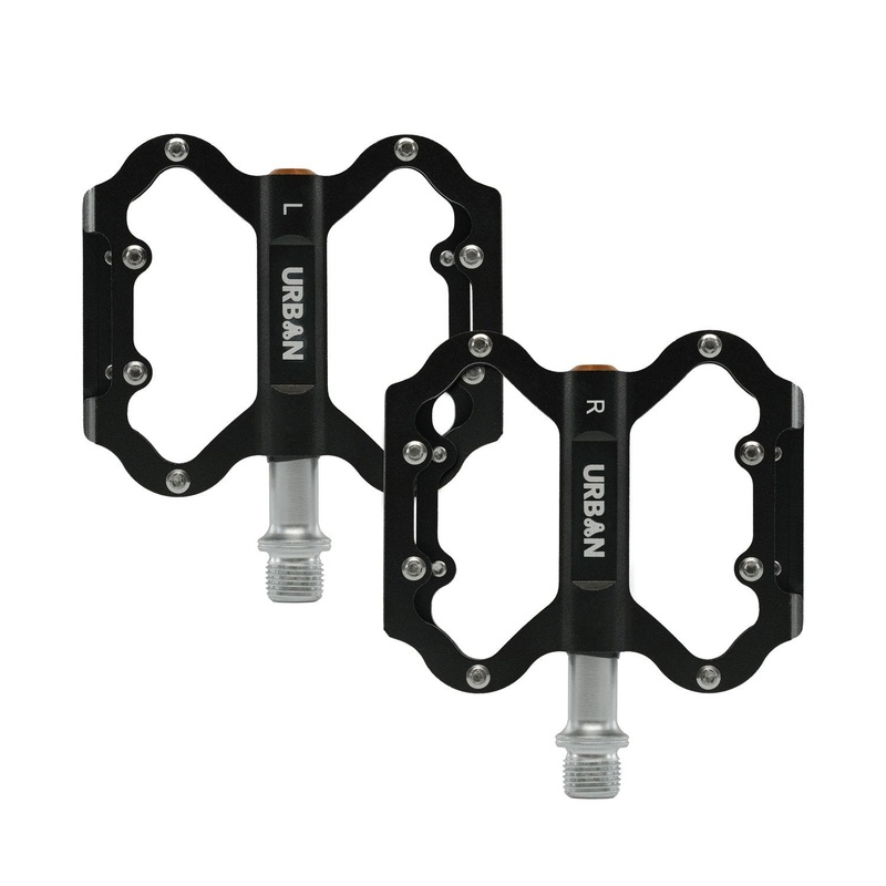 Lightweight Flat Platform MTB Pedals – Black