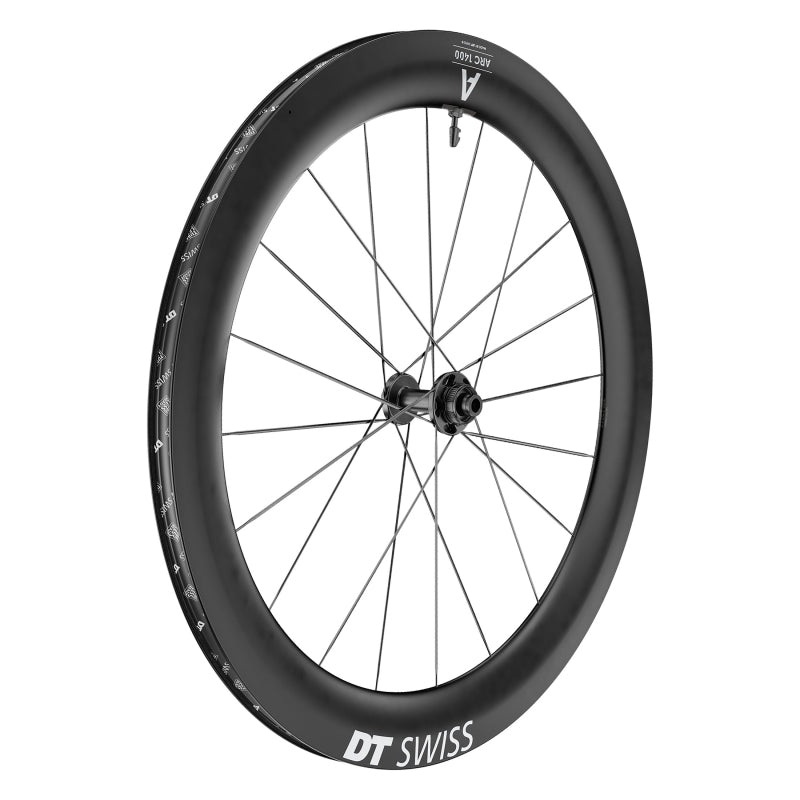 DT Swiss ARC 1400 DiCut 65 Front Wheel – 700 12 x 100mm Center-Lock Black