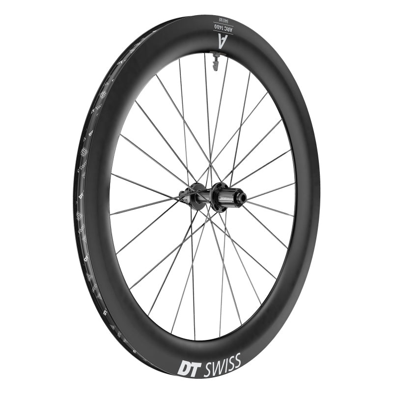 DT Swiss ARC 1400 DiCut 65 Rear Wheel – 700 12 x 142mm Center-Lock HG11 Road/XDR Ratchet EXP 36 BLK