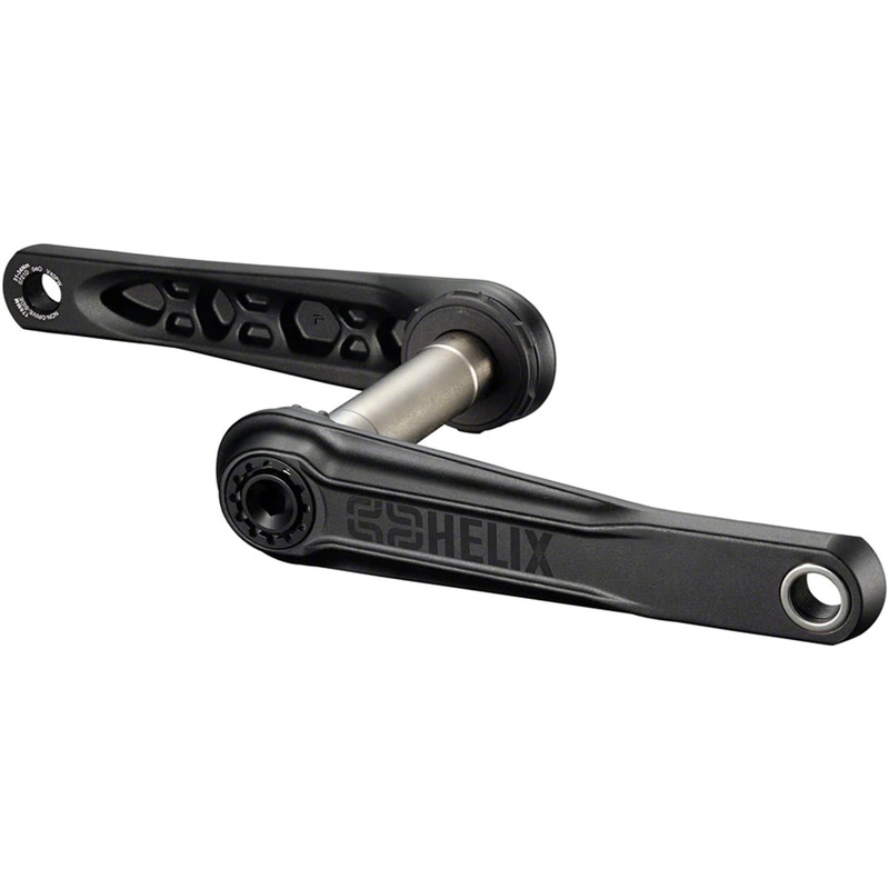 e*thirteen Helix Core Crankset – 165mm 73mm 24mm Spindle e*thirteen P3 Connect Interface BLK