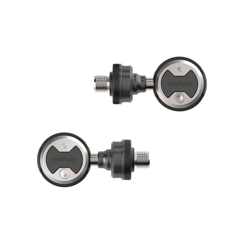 Wahoo Fitness Power Zero Single-Sided Power Pedals – Dual Sided Clipless Composite 9/16 BLK Pair Single-Sensing Speedplay