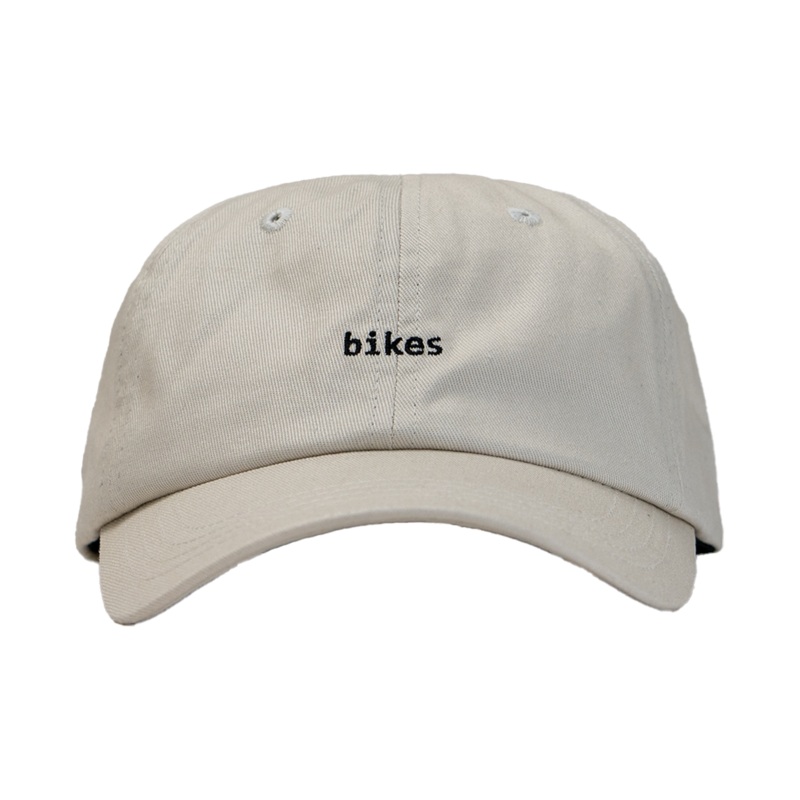Unstructured Dad Hat – Ivory Bikes