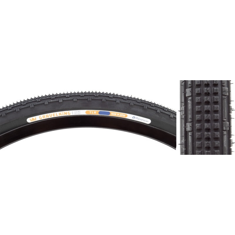 GravelKing SK Tire – 650b x 54 / 27.5 x 2.10 Tubeless Folding BLK